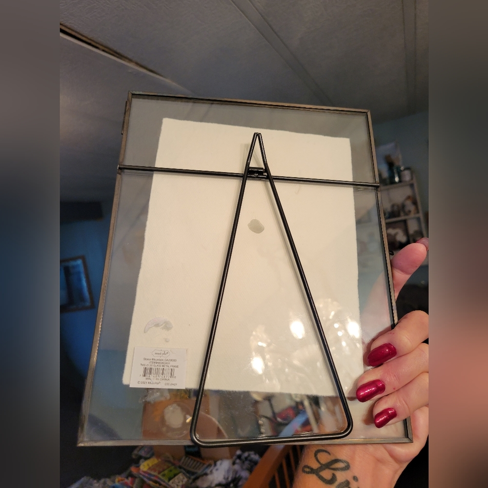 Mud Pie glass picture frame "blessed" - Picture 2 of 5